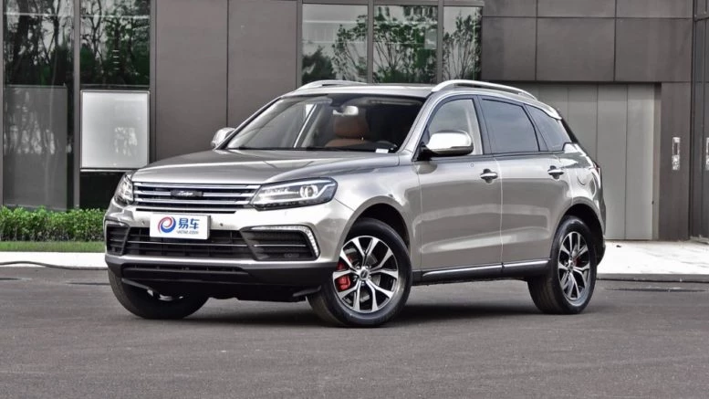 1 Zotye Coupa спереди