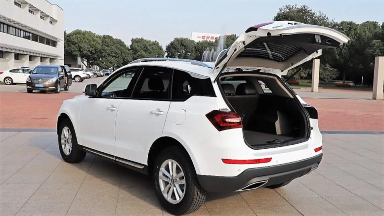 3 Zotye Coupa багажник