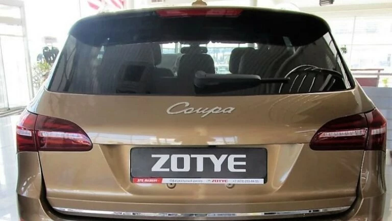 Zotye Coupa автосалон