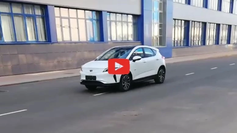 Необычный Geely сняли на видео в Беларуси. Эту машину нельзя купить geely emgrand GSe