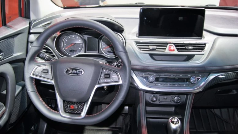 новый JAC S3 JS3 S3 Pro салон интерьер