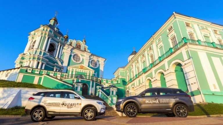 китайские автомобили в Москве