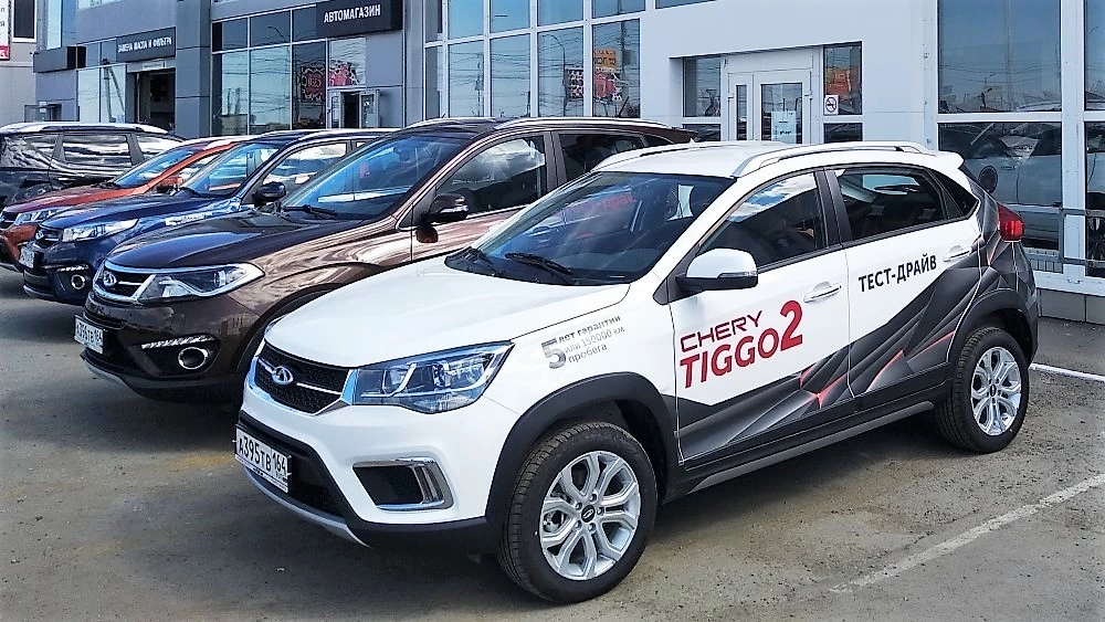 продажи китайских автомобилей