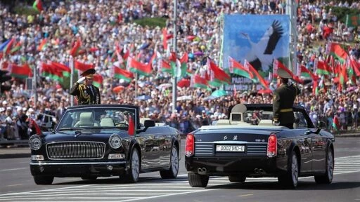 Парадные кабриолеты FAW Hongqi L5 в Минске