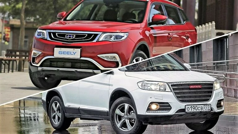 haval h6 и geely atlas