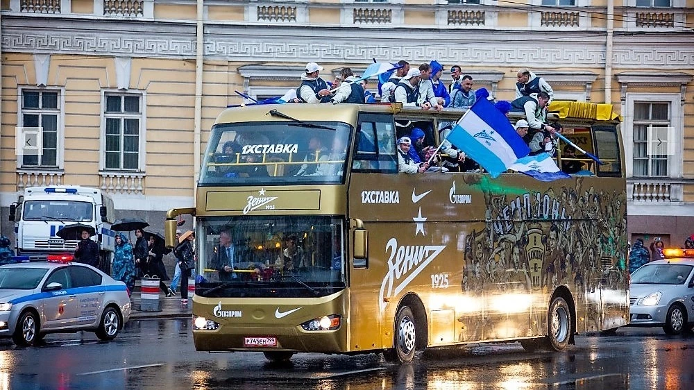 футболисты "Зенита"