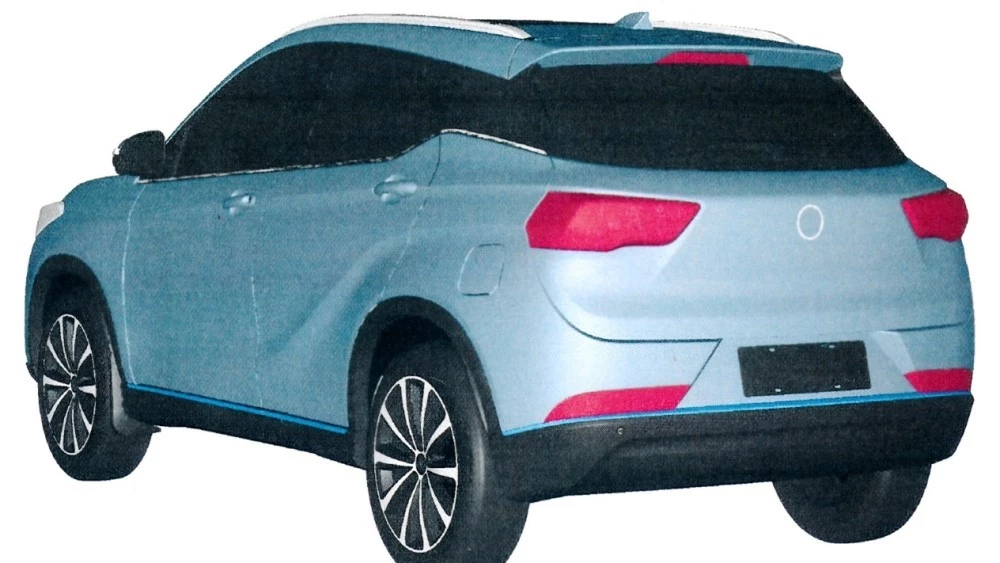 Dongfeng запатентовал новинку в России. Это бюджетный электрокроссовер