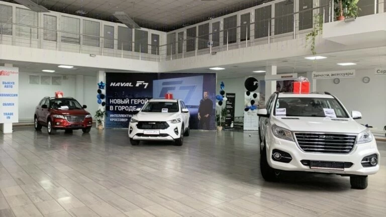 китайские автомобили в августе