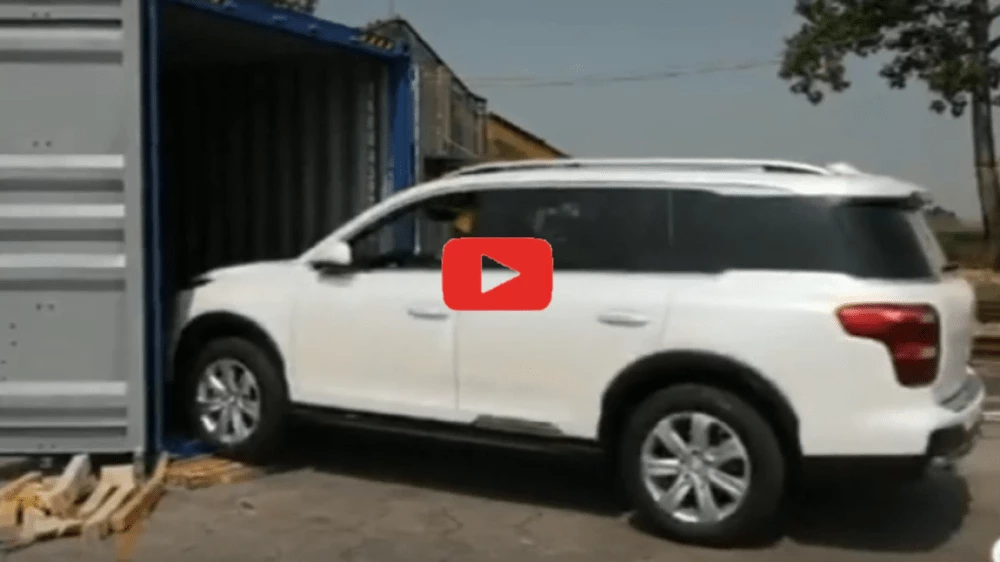 Китайская таможня дала добро. Отправка GAC GS8 в Россию попала на видео gac видео