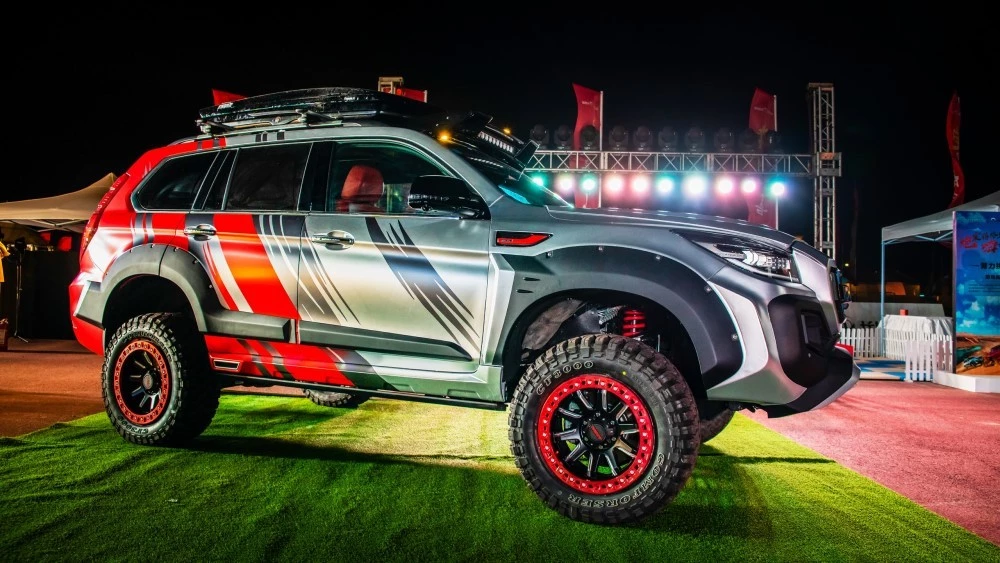 Haval вернул красный логотип. Его получил сверхпроходимый H9, которому не нужны дороги haval H9