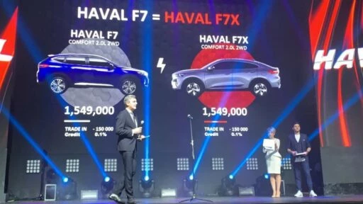 цены на Haval F7x