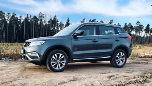 geely atlas тест драйв