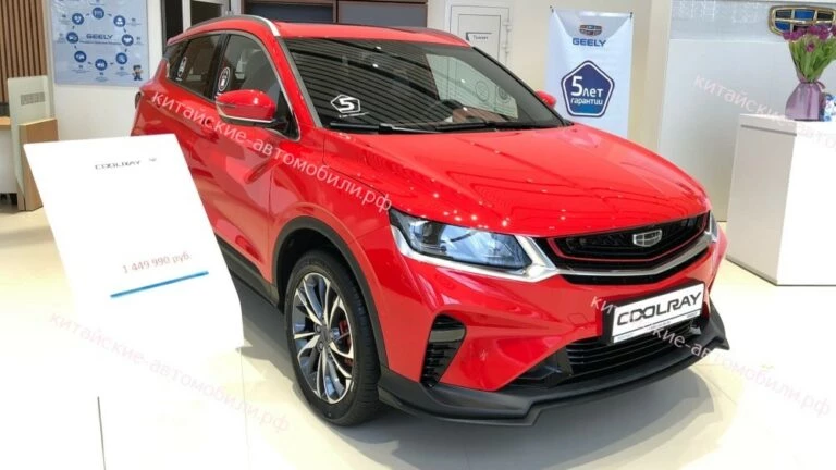 цены Geely Coolray