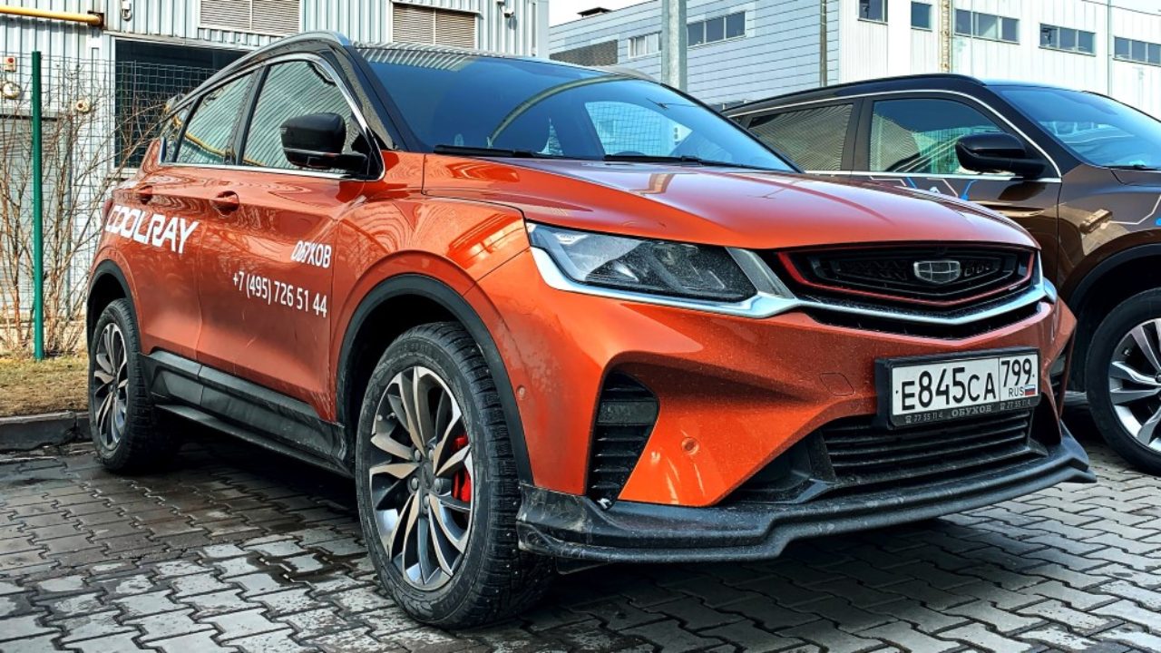 Geely Coolray Фото Салона