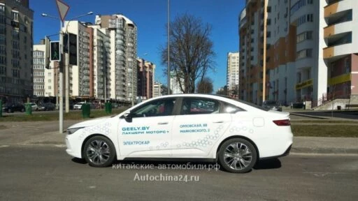 электромобили geely