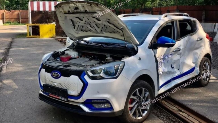краш-тест JAC iEV7S