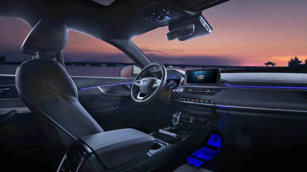 интерьер chery tiggo 7 pro