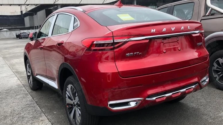 новый Haval F7x