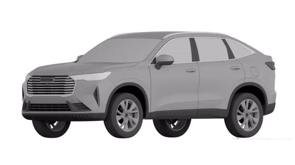 У нового Haval H6 будет купеобразная версия. Ее уже рассекретили в Китае новый Haval H6 Coupe