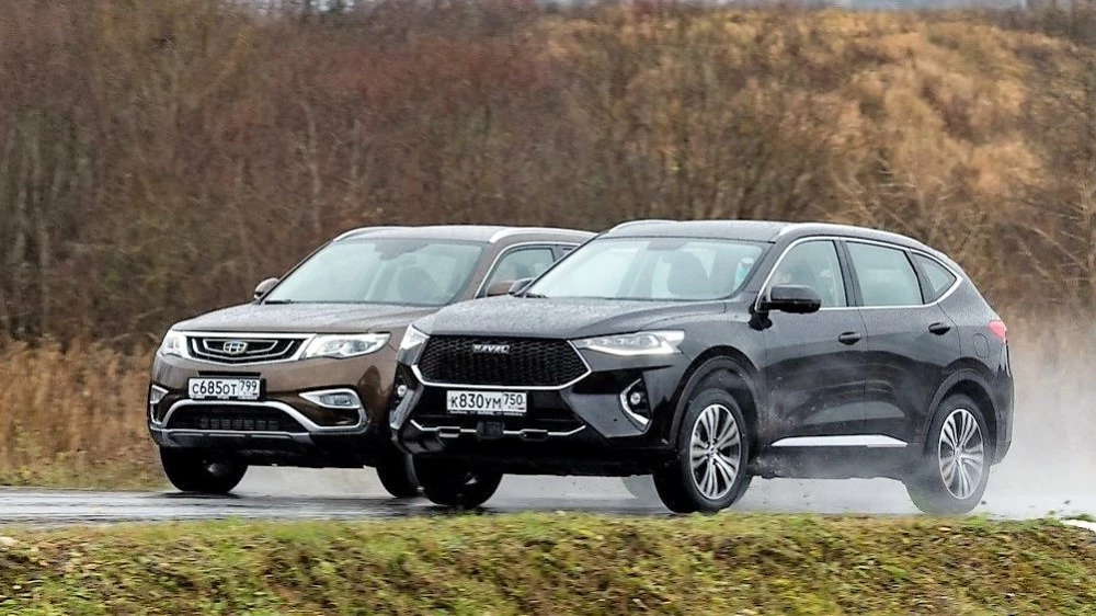 geely atlas и haval f7