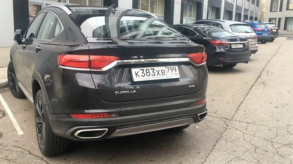 Geely Tugella в Москве