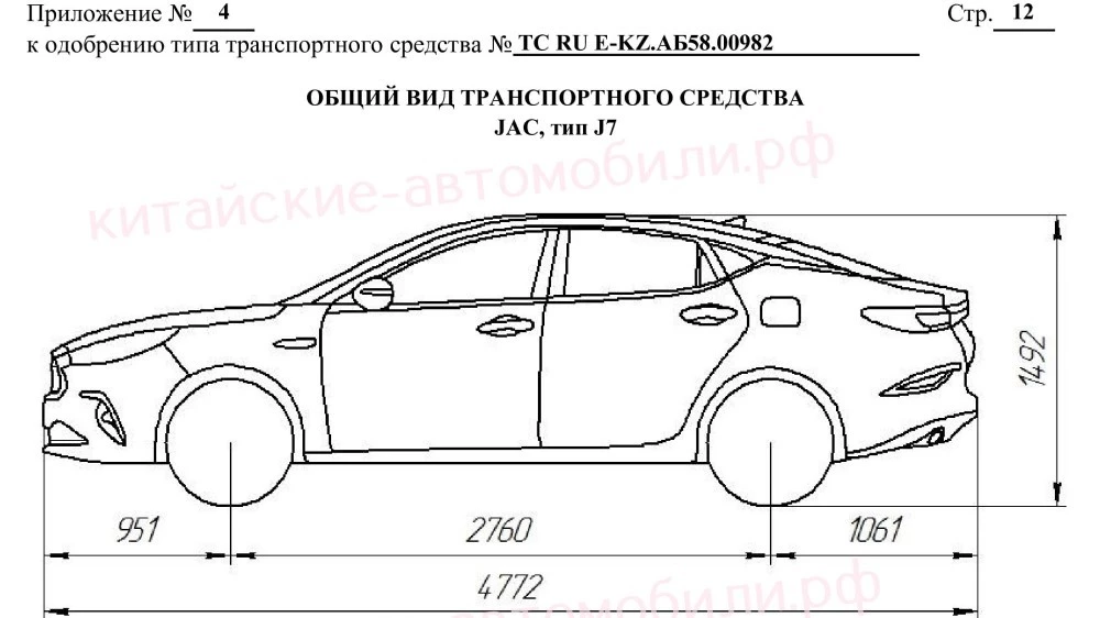jac j7 характеристики 