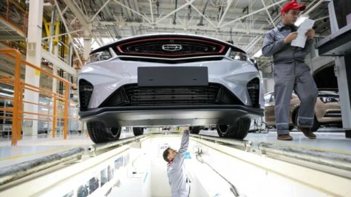 производство geely coolray