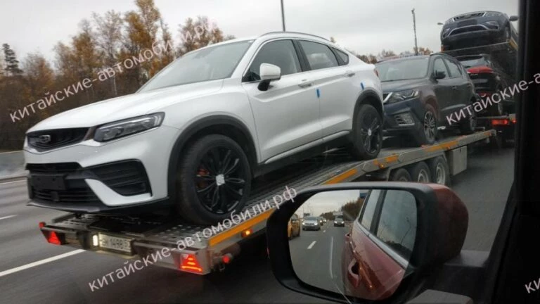 geely tugella в России