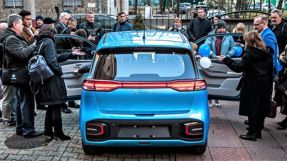 китайские электромобили Hoann EK01