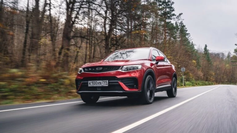 geely tugella тест-драйв