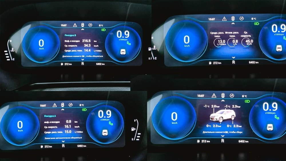 CheryExeed TXL приборка