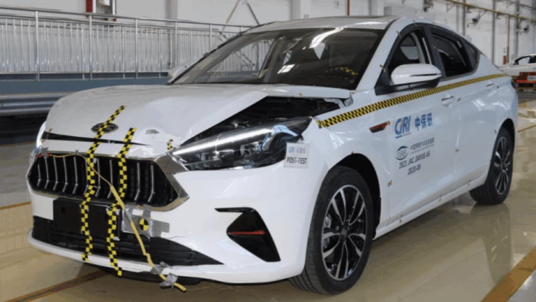 jac j7 краш-тест