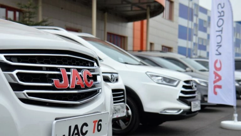 статистика продаж JAC