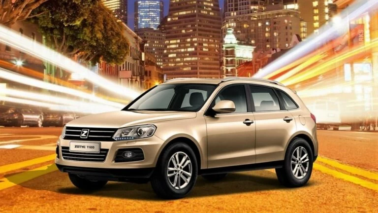 продажи Zotye в России