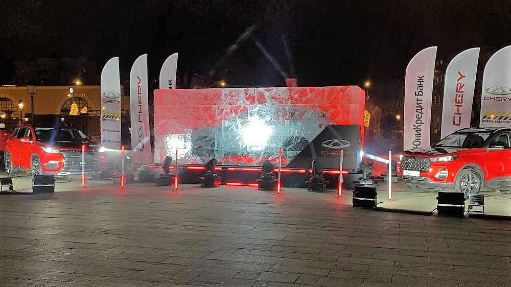 chery во льду эрмитаж