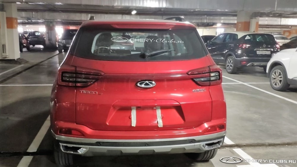 электрический кроссовер Chery Tiggo e в России