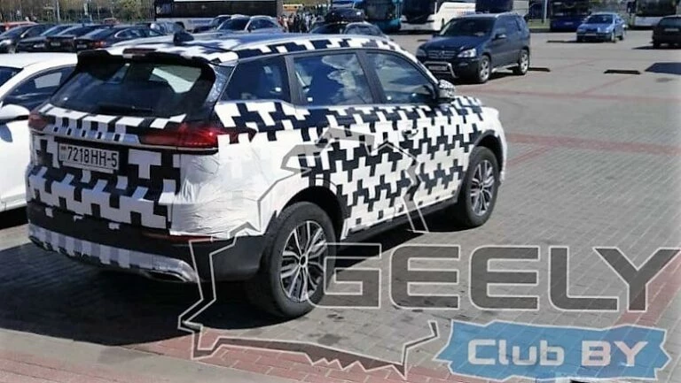 Geely Atlas Pro в Беларуси