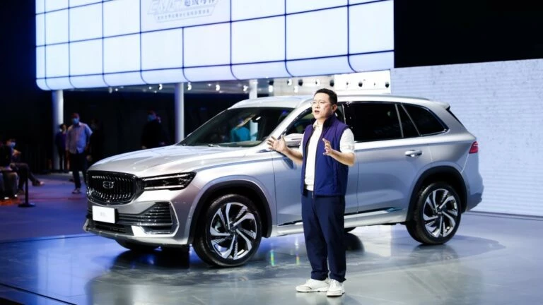 Geely KX11 на Шанхайском автосалоне