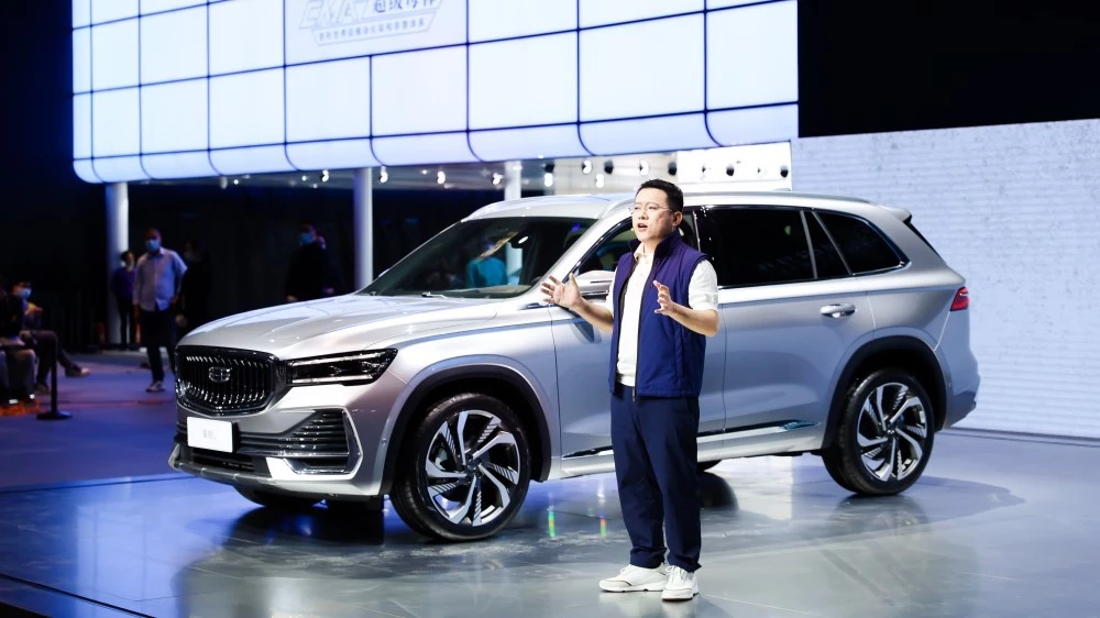Geely KX11 на Шанхайском автосалоне