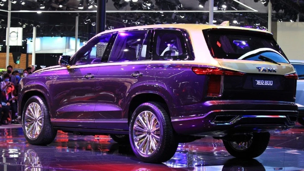 Tank 800 на автосалоне в Шанхае