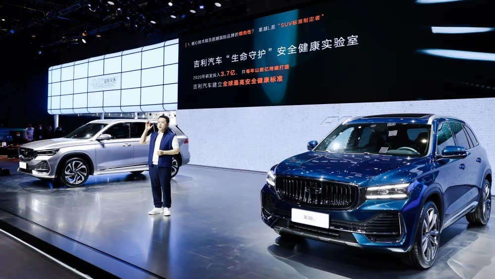 Geely KX11 на Шанхайском автосалоне