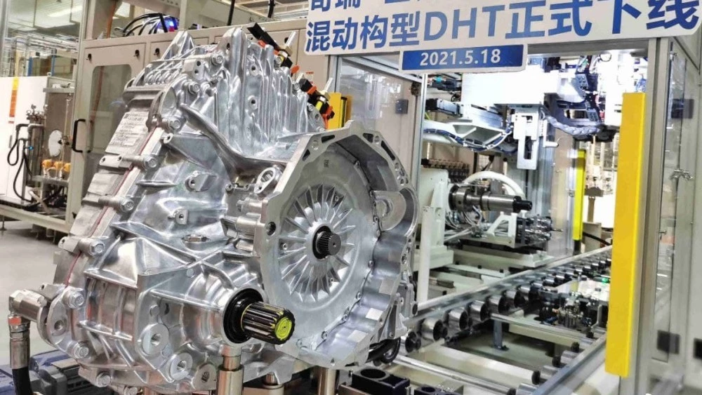 гибридная коробка передач Chery