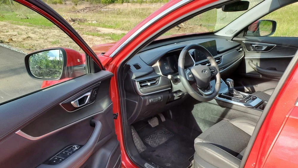 chery tiggo 8 DCT салон