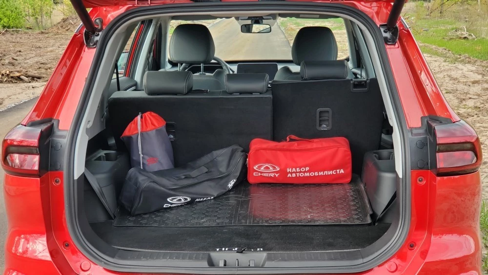 chery tiggo 8 DCT багажник