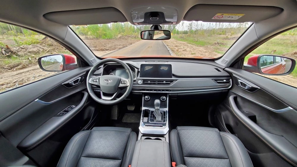 chery tiggo 8 DCT салон