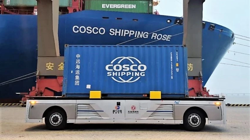 беспилотный грузовик Dongfeng