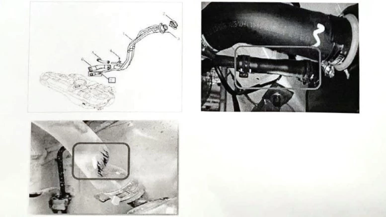 топливная трубка Geely Coolray 