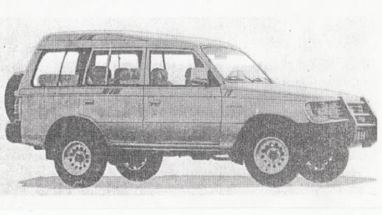 китайская копия Mitsubsihi Pajero V31 