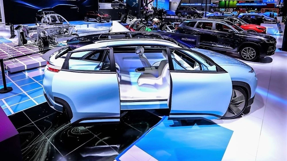 электромобиль Chery