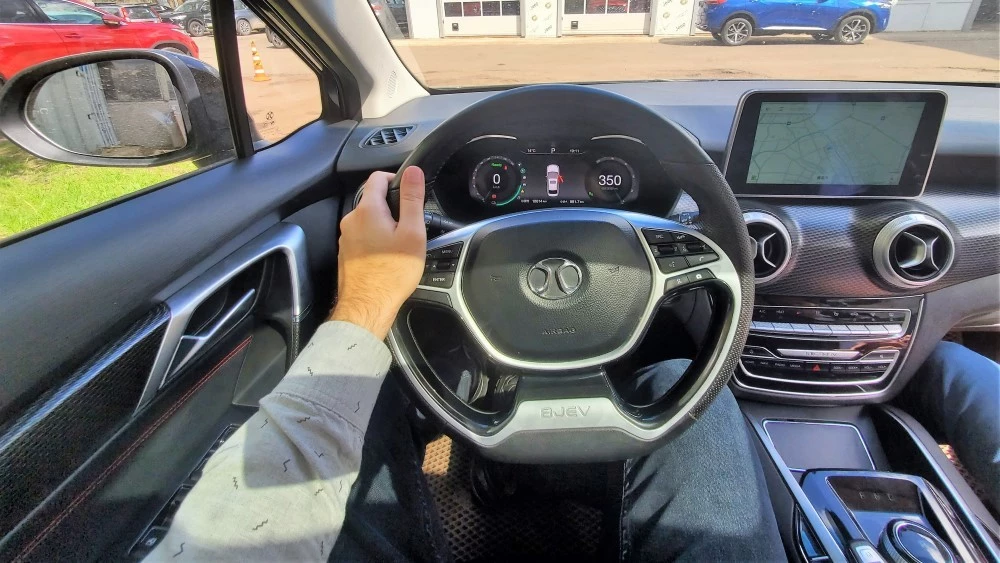 baic eu5 в россии салон